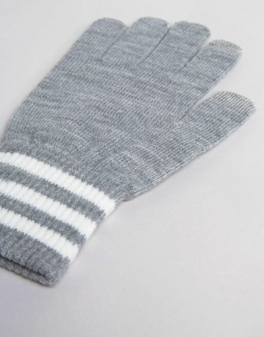 adidas Originals Gloves In Grey AY9076