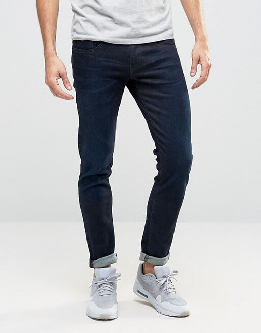 BOSS Orange By Hugo Boss 72 Skinny Fit Jeans Dark Wash