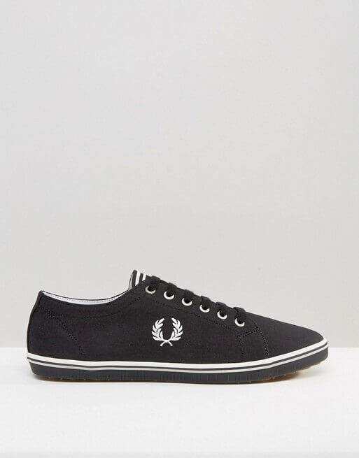 Fred Perry Kingston Twill Plimsolls