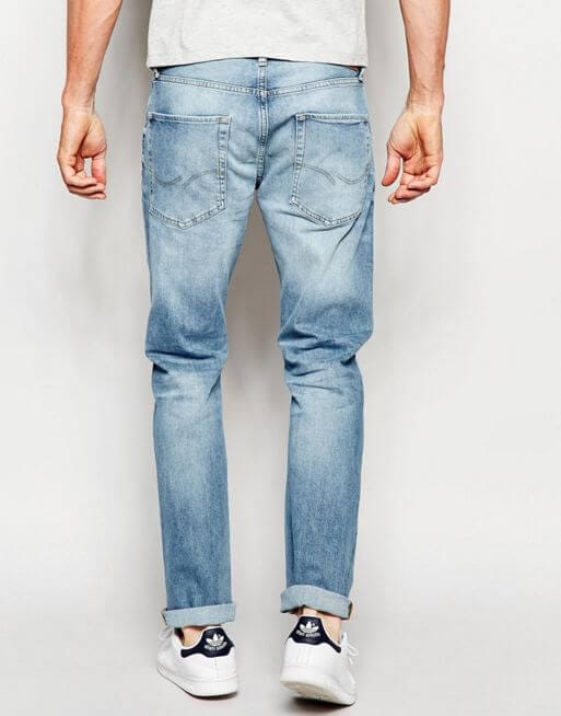 Jack & Jones Light Wash Jeans in Straight Fit